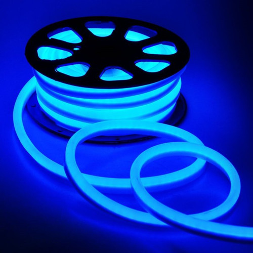 BLUE Flexible IP65 Waterproof Neon LED Strip Light 12V DC 9W/m
