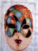 Carnival Masks - 010 Gold Blue Green