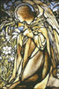 Angel Stained Glass Window Detail