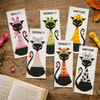 Black Cat Goofy Bookmark