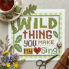 Quotables Wild Thing Cross Stitch Pattern