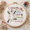 Celebrate Life Mini Cross Stitch Pattern