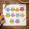 Hootie Pies Baby Owls Mini Collection