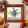 Retro Diner Food - Beverages