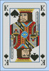 Vintage King of Spades Playing Card