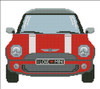 Mini Sports Car  Red