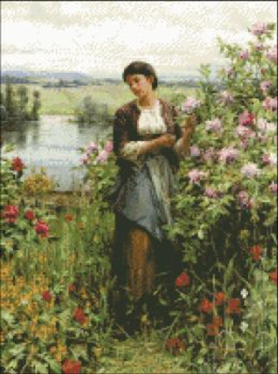 Julia Among the Roses