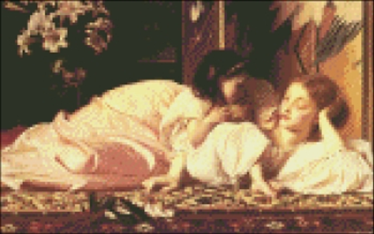 Mother and Child by Leighton
