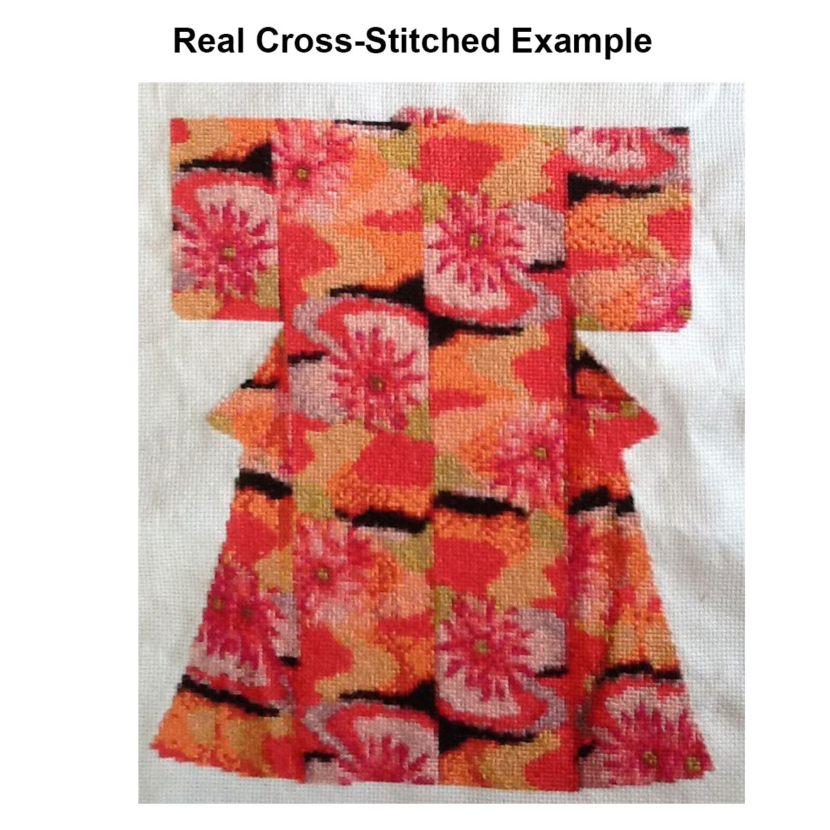 Japanese Kimono Cross Stitch Collection