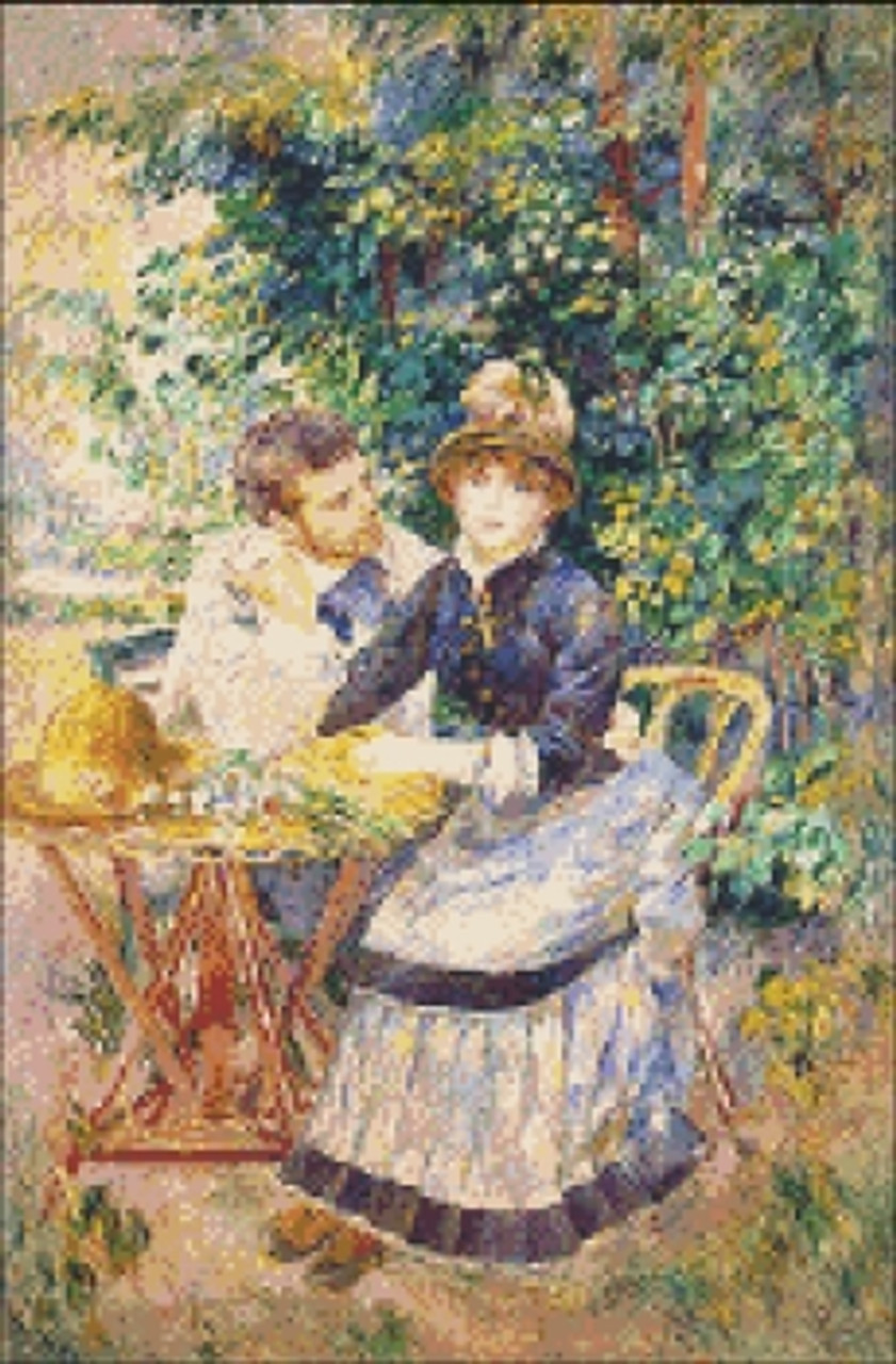 In the Garden by Renoir