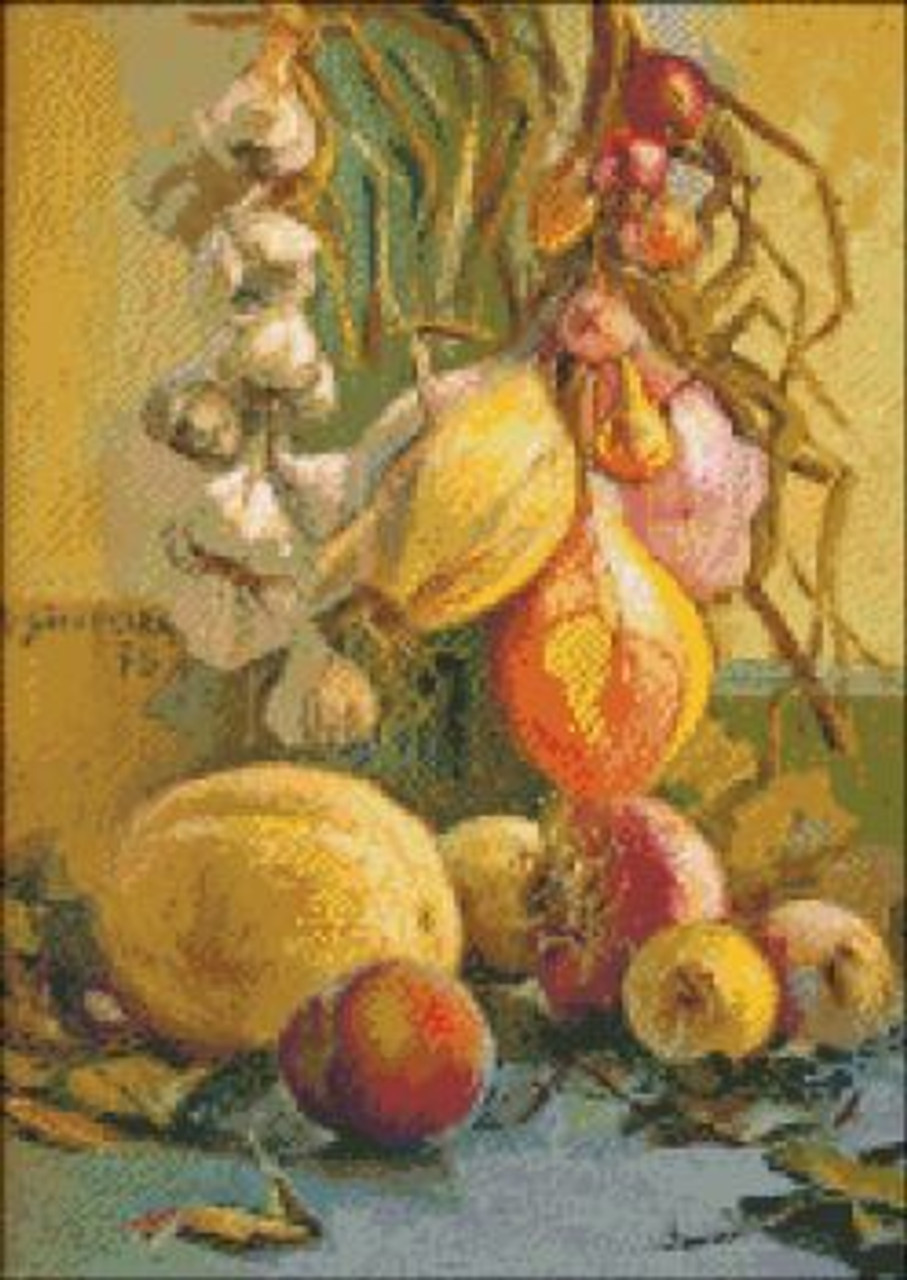 Still Life with Onions