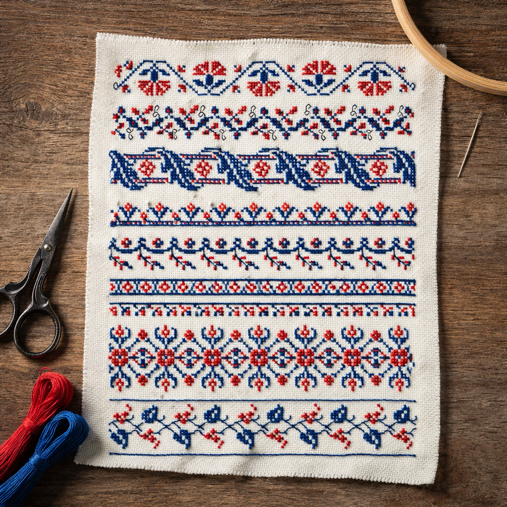 Border Motifs 005 (Floral)