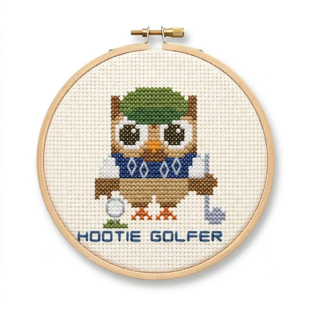Hootie Golfer Golf Player