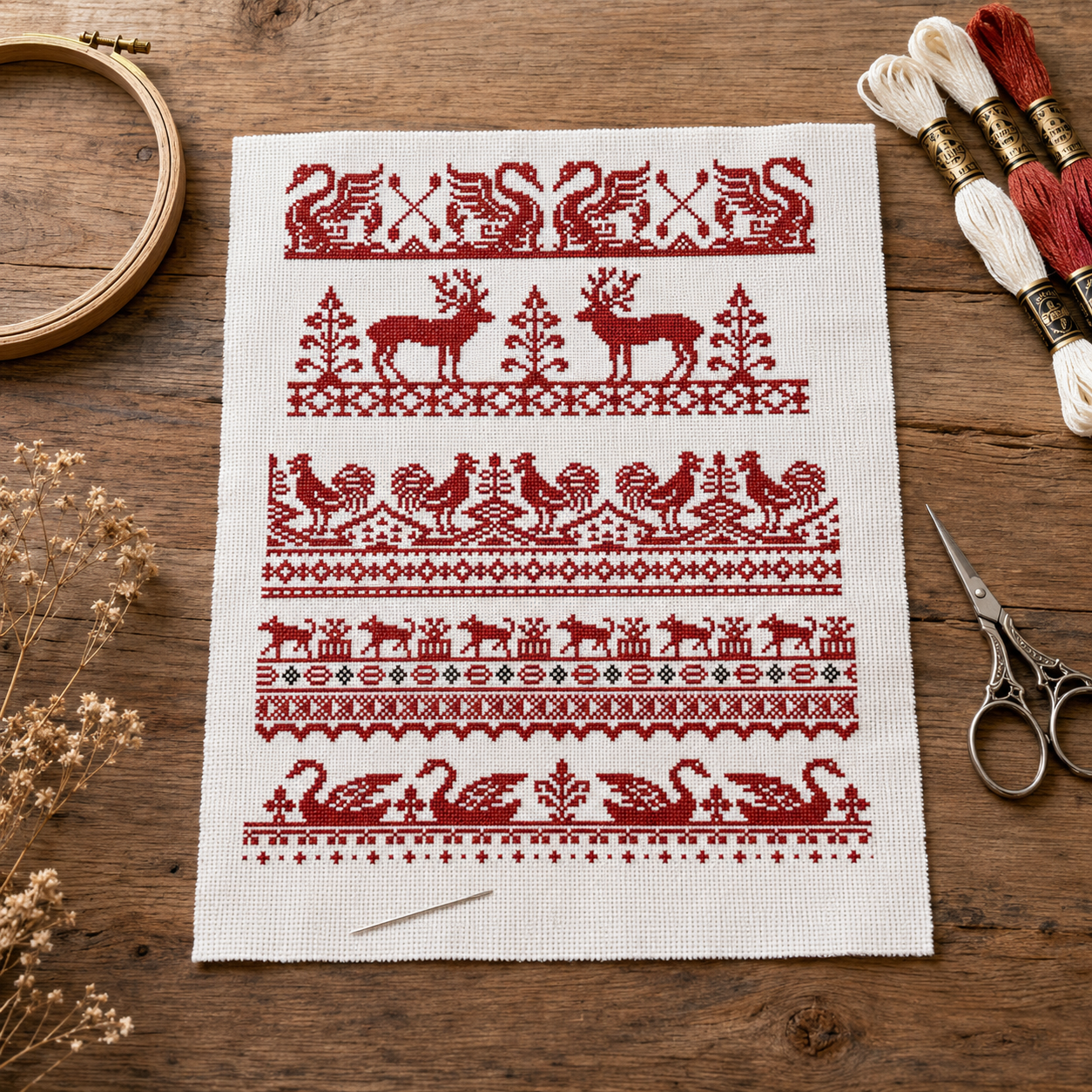 Animal Borders Sampler