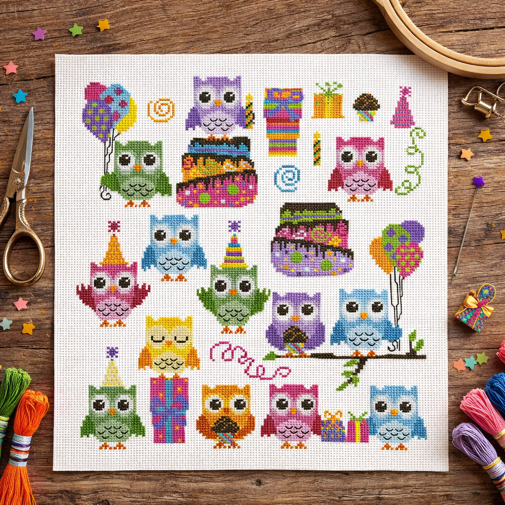 Hooties Party Owls