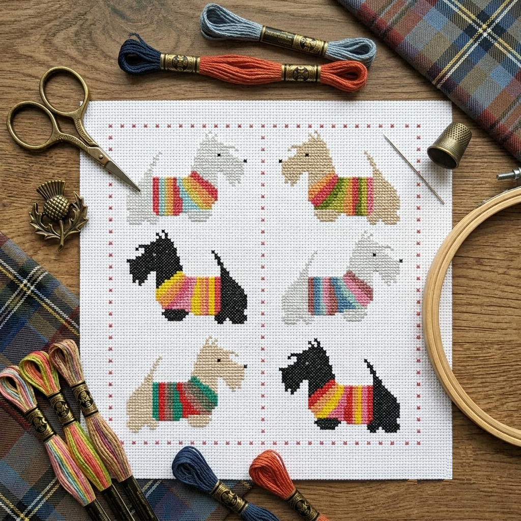 Scottish Terrier Mini Sampler
