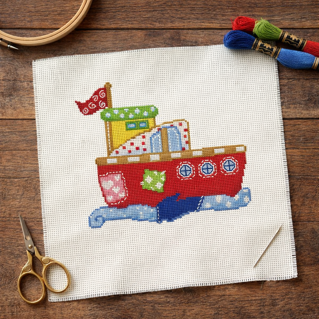 Patchwork Ships 007