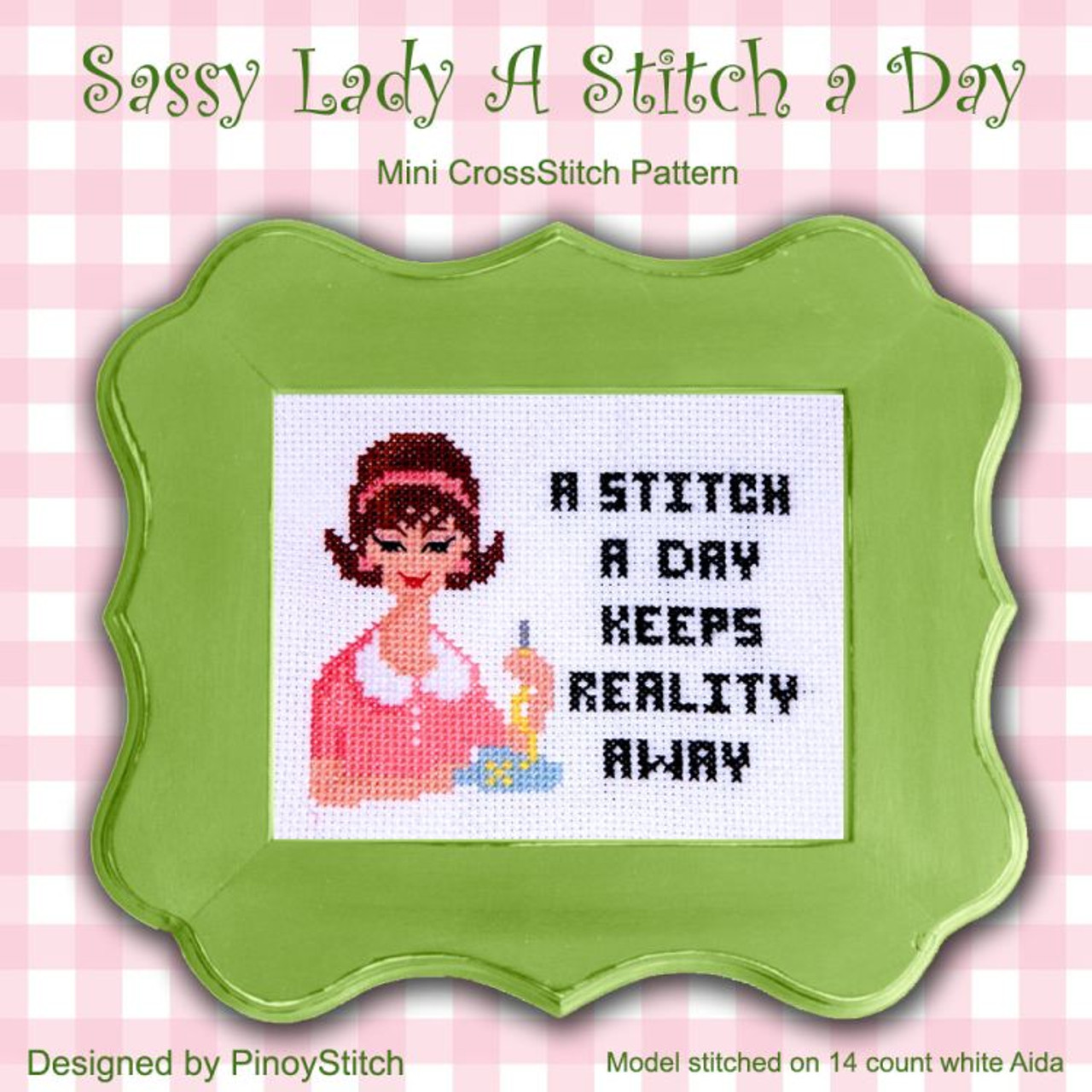 Sassy Lady A Stitch a Day