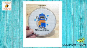 How to Finish Cross Stitch Projects in a Hoop