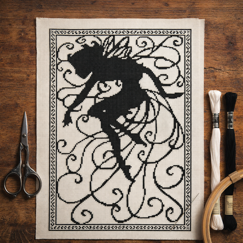 Fairy Silhouette Fantasy 001