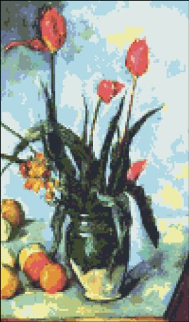 Vase of Tulips