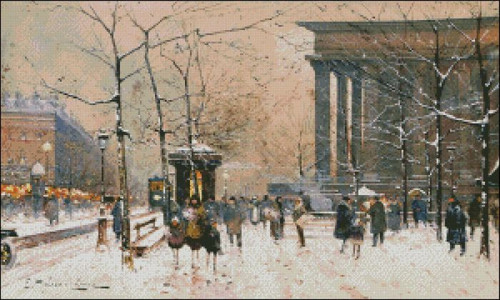 La Madeleine Sous La Neige