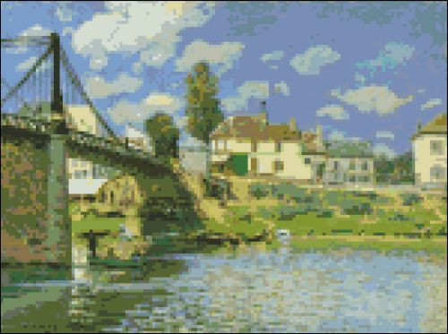 Bridge at Villenueve-la-Garenne