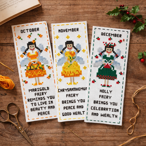 Flower Fairy Bookmark Oct to December