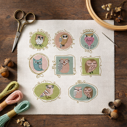 Artsy Owls