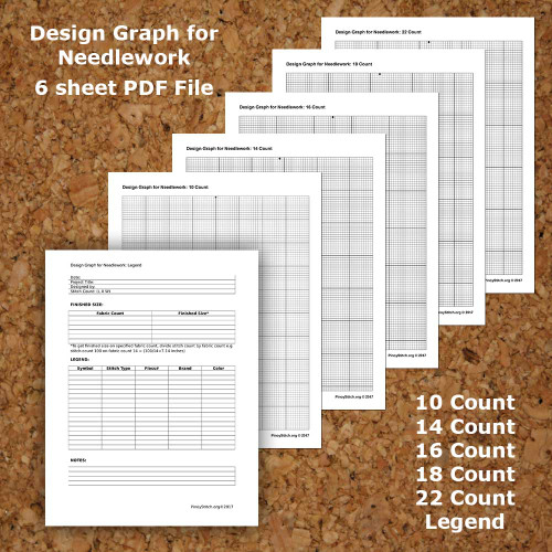 14 count printable 14 count cross stitch graph paper