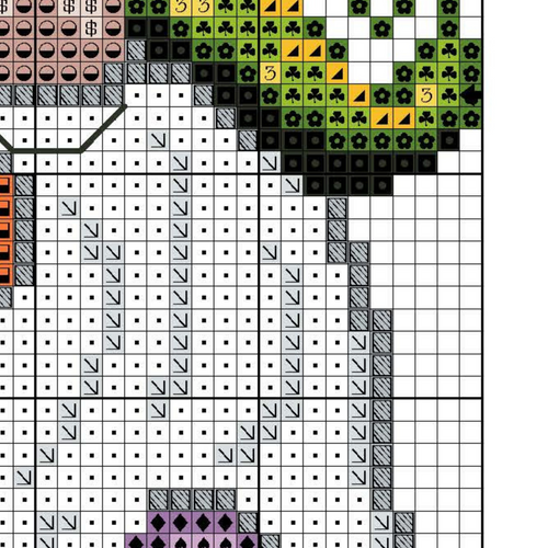 Whimsical Gnome Spooky Mini Cross Stitch Pattern PDF