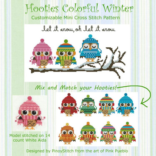 Hooties Colorful Winter Collection