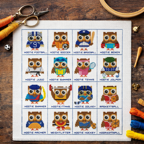 Hooties Sporties Mini Collection