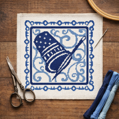 Sewing Blocks: Thimble