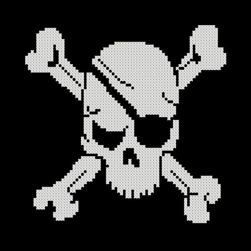 Pirate Symbol - Skull and Cross Bones