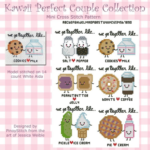 Cute Cross Stitch Patterns - Super Cute Kawaii!!