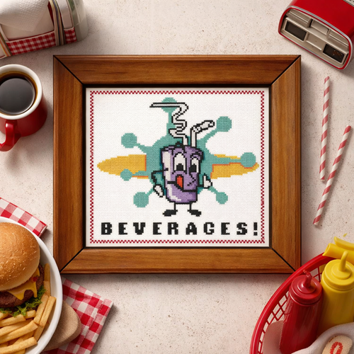 Retro Diner Food - Beverages
