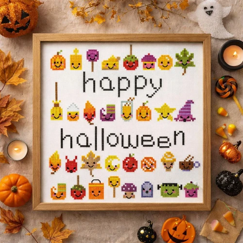 Kawaii Halloween Sampler