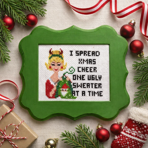 Sassy Lady Ugly Xmas Sweater