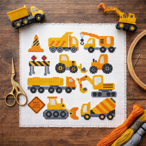 Construction Trucks Sampler
