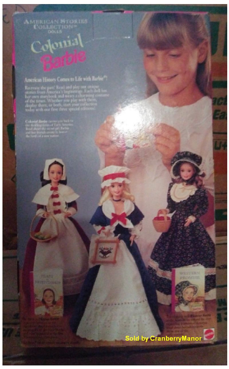 Barbie Doll Special Edition Colonial Mattel Toy Vintage NOS