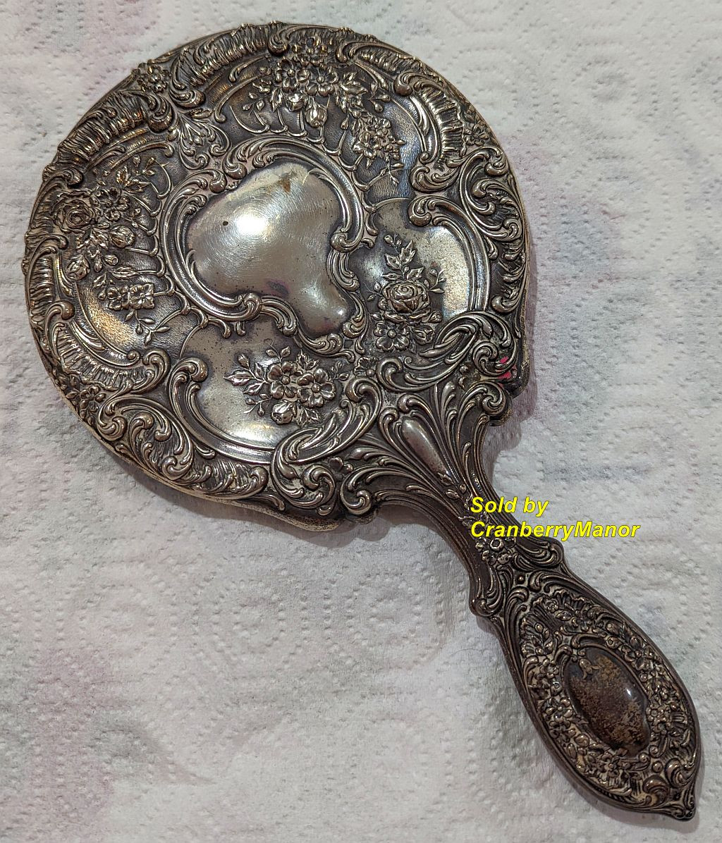 Antique Hand Mirror Value