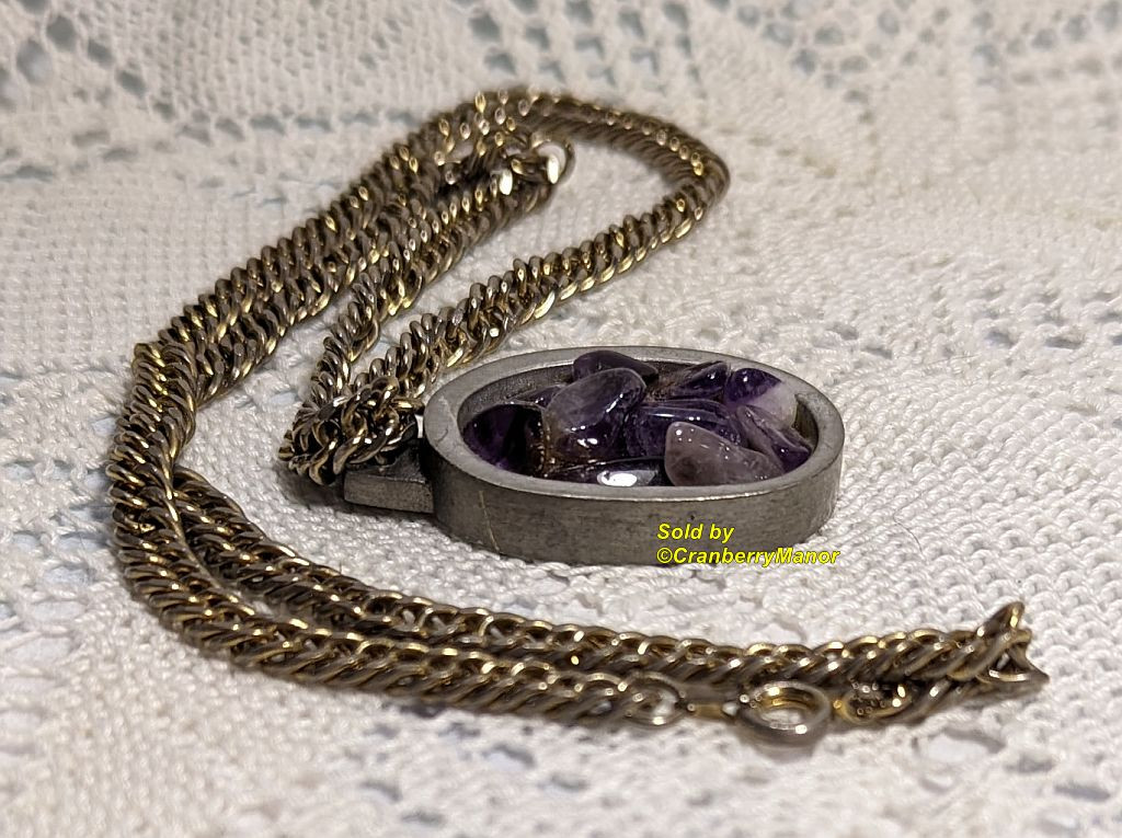 Denmark Pewter Jewelry Jorgen Jensen Pewter Necklace Jewelry Georg