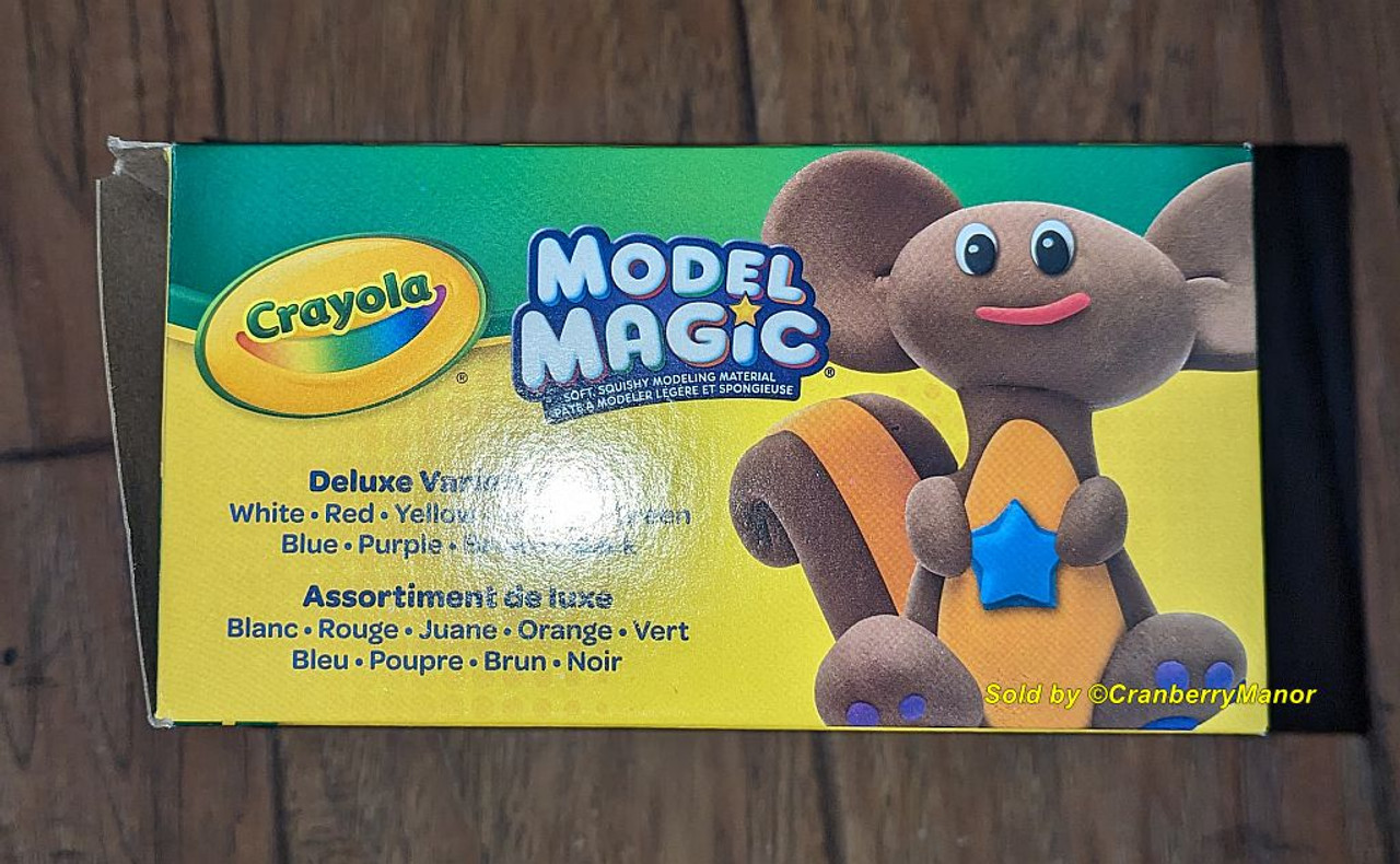 Crayola Model Magic 8 Assorted Color Modeling Compound NOS NIP with Box -  CranberryManor Fine Antiques & Vintage Collectibles