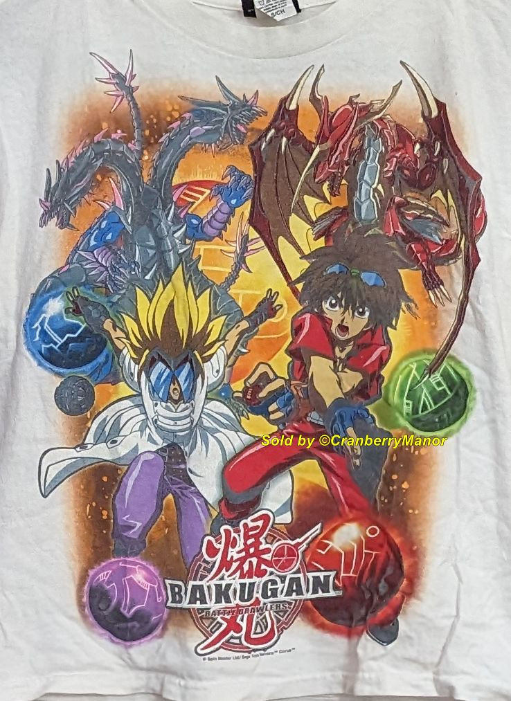 Bakugan Battle Brawlers Shirt Sega Anime Tee Dan Masquerade Blouse