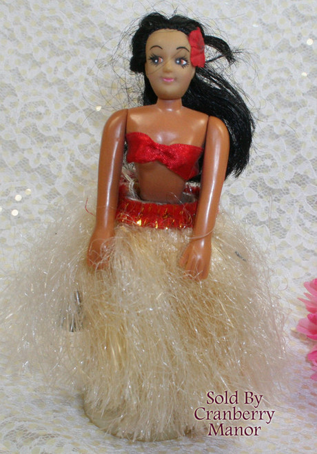Hula Girl Nodder Toy Doll by KC Co Ltd Aiea Hawaii