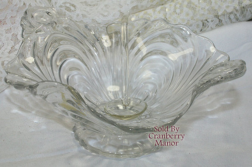 Cambridge Caprice Crystal Glass Bon Bon Bowl Vintage