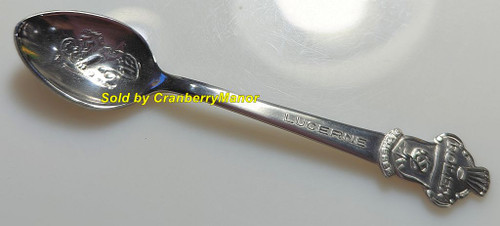 Rolex Spoon Lucerne Bucherer Switzerland Souvenir Vintage Haute Couture Designer Flatware