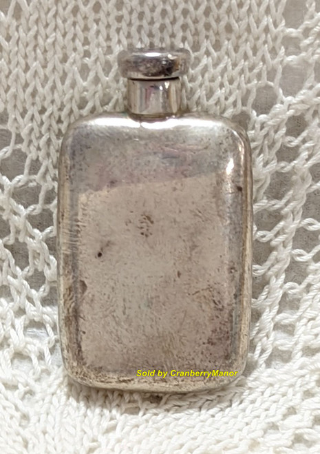 Tiffany Sterling Perfume Bottle Silver Decanter Vintage Designer Fashion Vial Gift