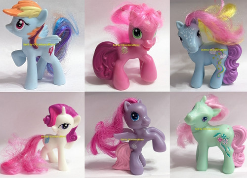 My Little Pony Doll McDonald's Happy Meal Toy Vintage Collectible Hasbro Child Kid Gift Each